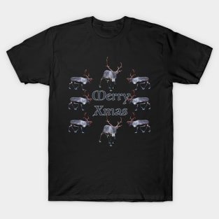 Santa Claus Reindeer T-Shirt